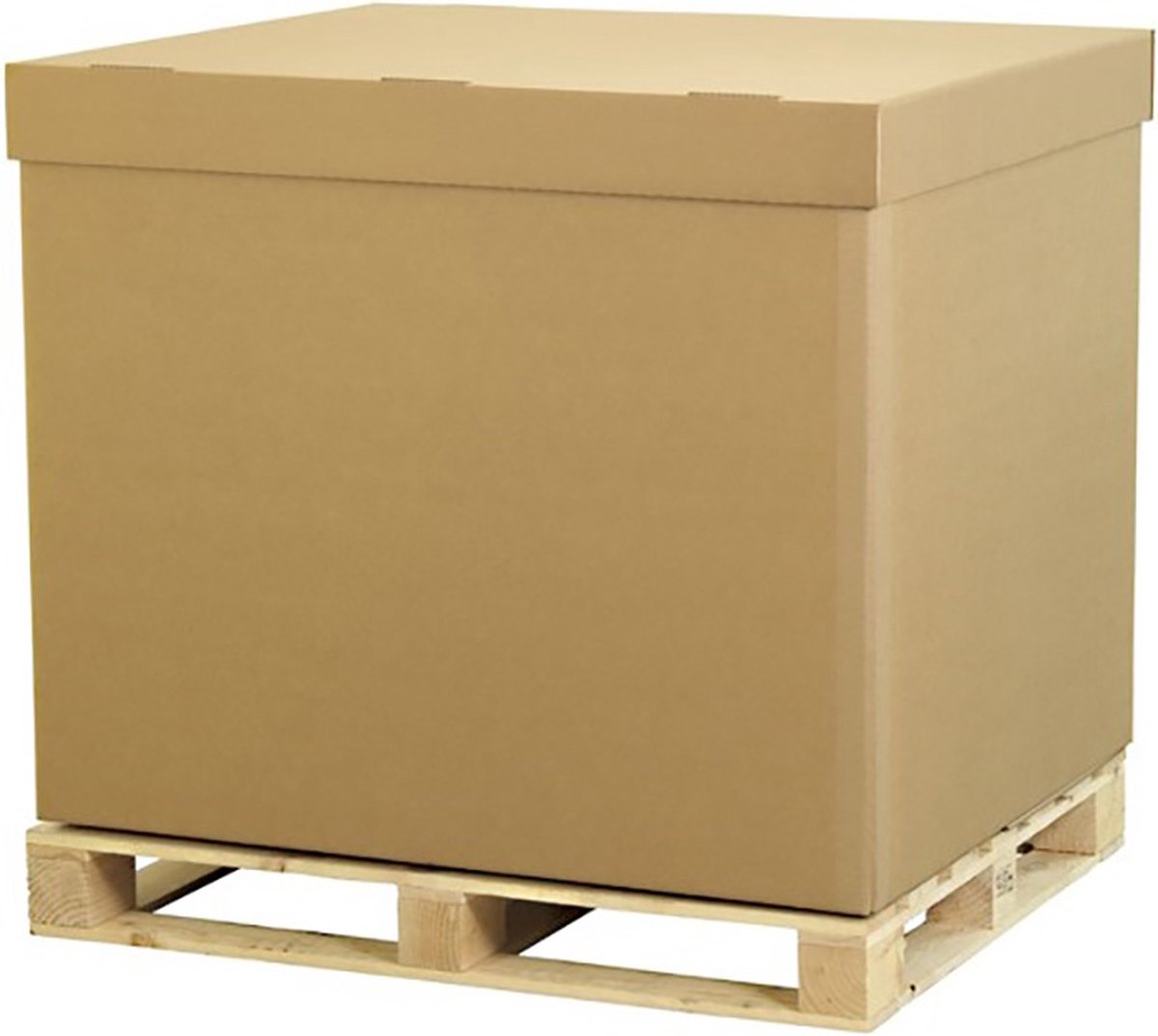 Palletdoos Palletbox Verzenddoos met deksel XXL Karton 1200 x 800 x 800 mm Kartonnen...