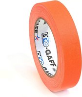 Pro  - Gaff neon gaffa tape 24mm x 22,8m oranje