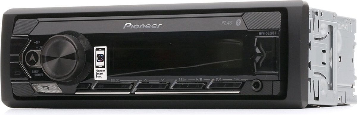 Pioneer MVH-S320BT - Autoradio met Bluetooth - USB - 1 Din - iOS & Android  Compatibel