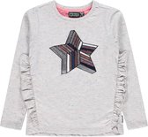 Tumble 'N Dry Meisjes Shirt Kaluwa - Grey Melange - Maat 104