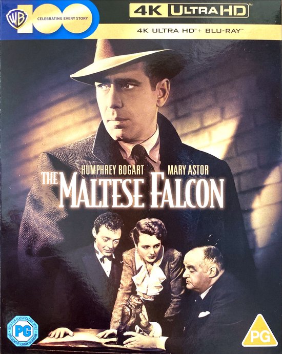 The Maltese Falcon [4K Ultra HD + Blu-ray] [1941] [2023] [Region Free]