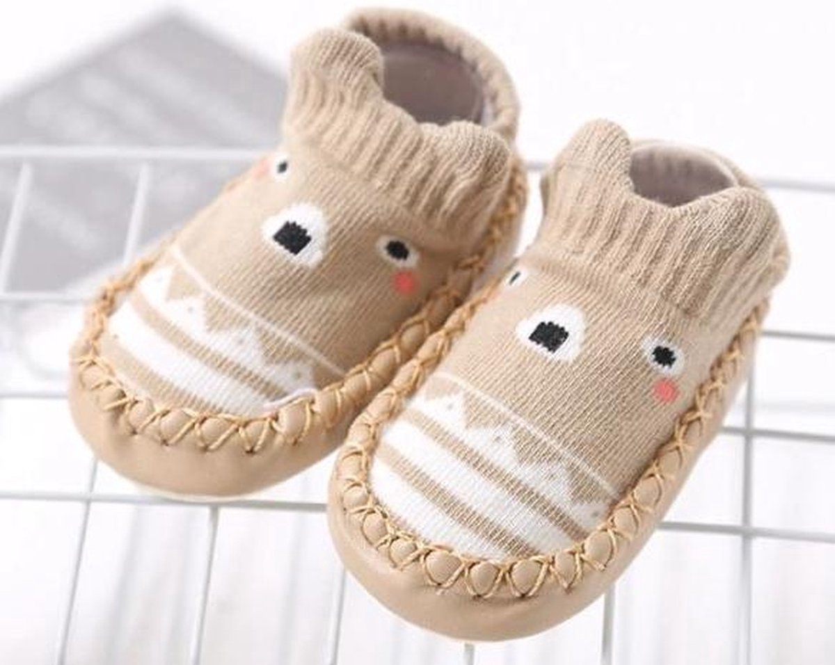 1 Paire De Chaussettes Pantoufles Pour Bébé/enfant En Bas Âge À