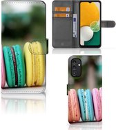 GSM Hoesje Geschikt voor Samsung Galaxy A14 4G Flipcover Maken Macarons
