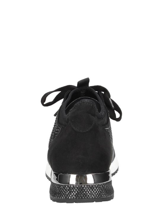 Visions Dames sneakers zwart Zwart Textiel 2600001313451 - Vergelijk prijzen