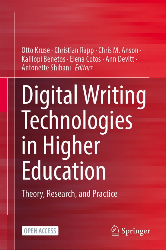 Digital Writing Technologies in Higher Education 9783031360329