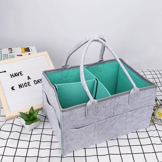 draagbare babyopbergmand, opvouwbare Diaper bag