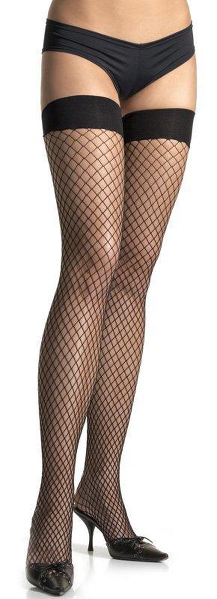 Fishnet Thigh Highs