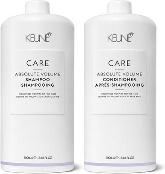 Keune - Soin - Shampooing & Après-Shampooing Absolute Volume 1000ml
