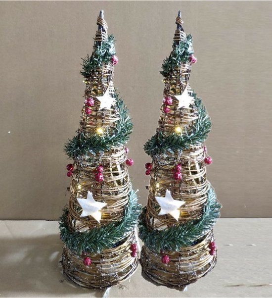 Fairybell licht kerstboom 185 cm 250 led warmwit met mast