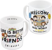 Friends Welcome Ceramic Mug 325ml