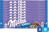 Milka Oreo Bar - 8 Pièces - Candy Bar - Barre - Chocolat - Pack économique