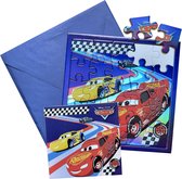 Disney Pixar Cars - carte puzzle et carte de vœux avec enveloppe - anniversaire - fête d'enfants - 25 pièces