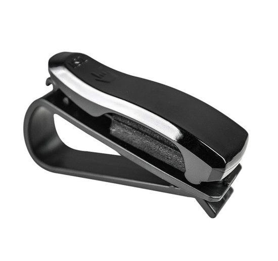 FSW-Products - Porte-lunettes de soleil de voiture - 1 pièce - Zwart - Clip  de