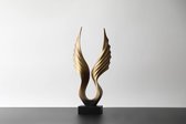San Naila - Sculpture - Ornement - Wings- Ailes - Zwart- Or
