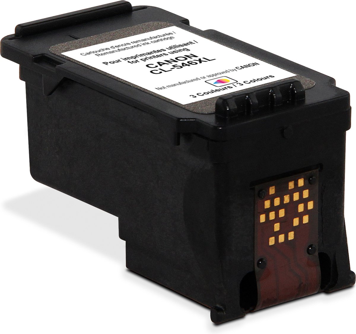 RecycleClub K20610RC inktcartridge 1 stuk(s) Compatibel Hoog (XL) rendement Cyaan, Magenta, Geel