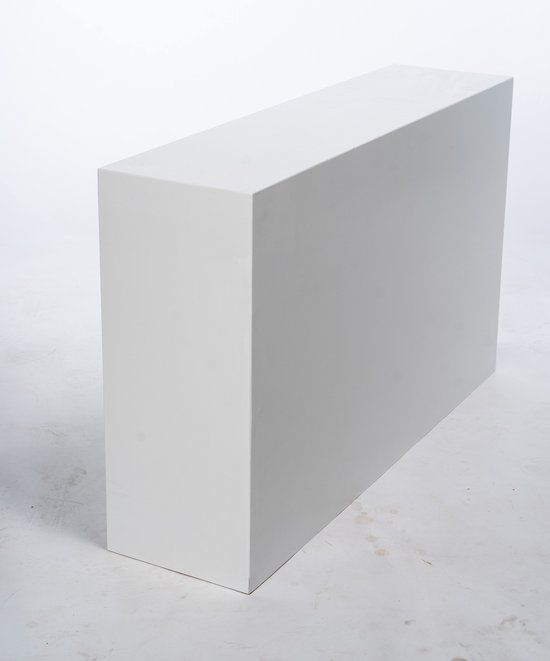 Bloc séparateur de colonne blanc 100x25x60cm