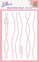 Nellie Snellen Stencil A6 Size Rope