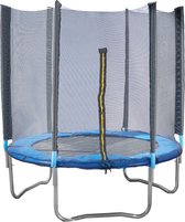 Trampoline 180 cm met Veiligheidsnet - Blauw