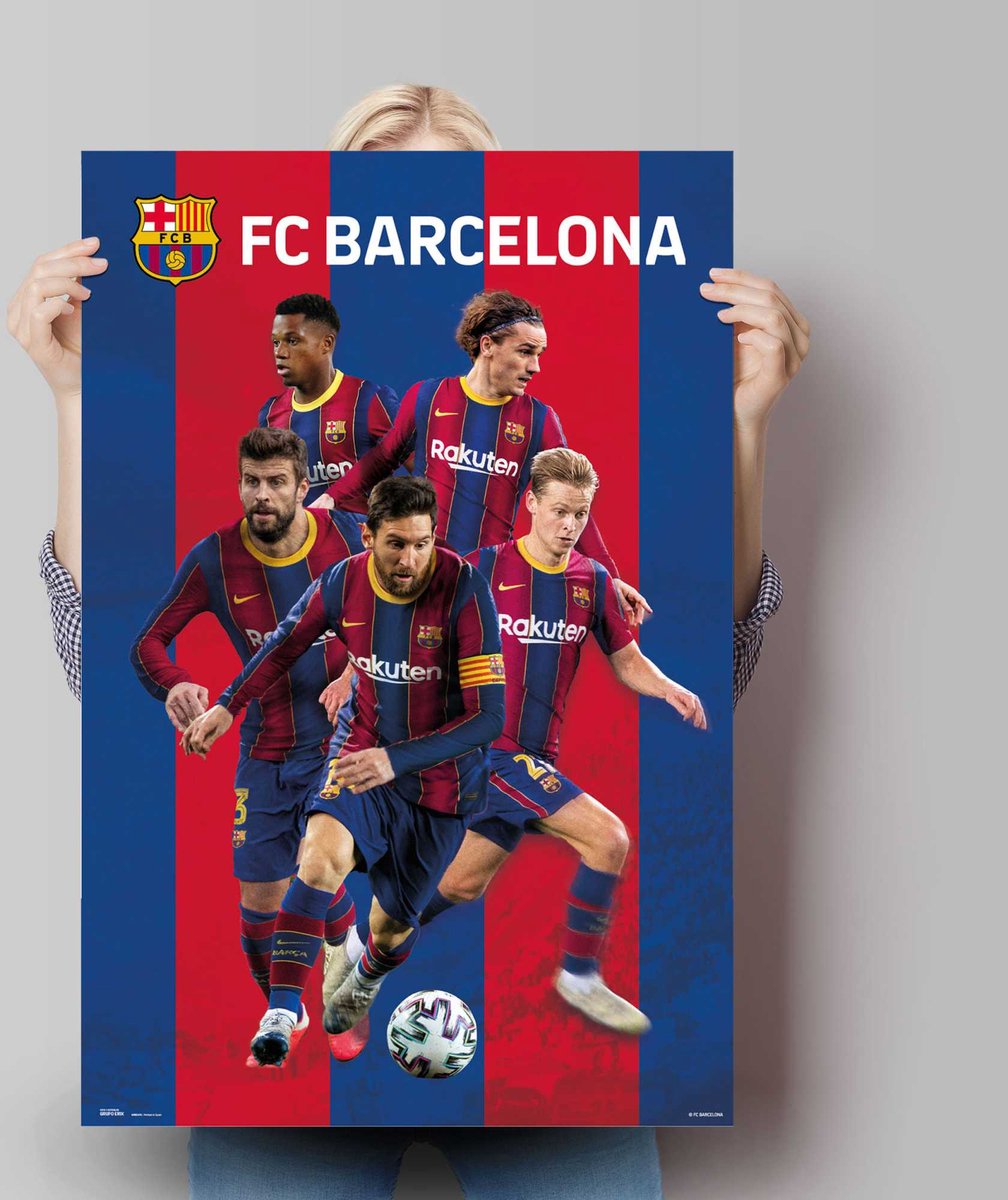 Poster Sport FC Barcelona 91,5x61 cm | bol
