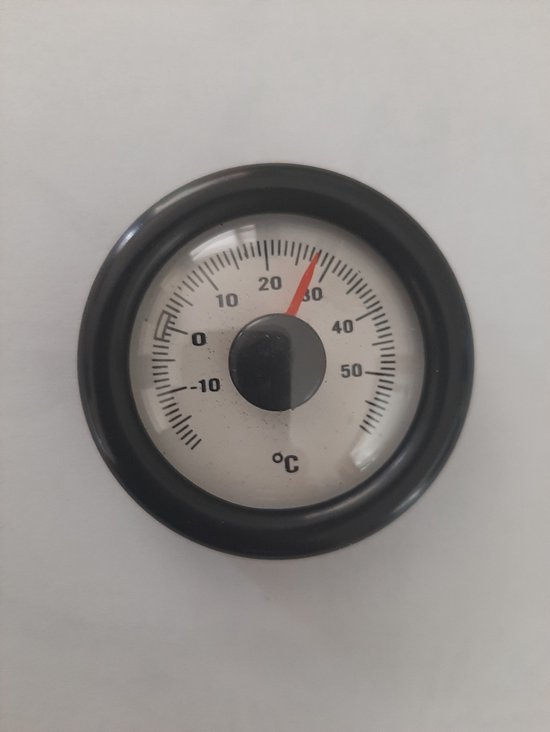 thermometer, temperatuurmeter, zelfklevend, klitteband, auto | bol.com