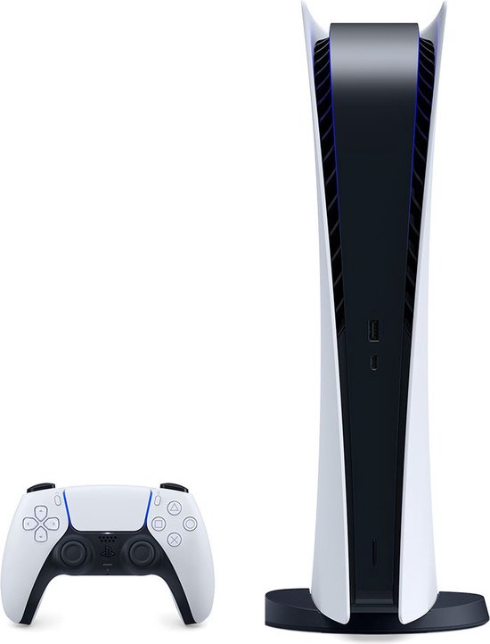 Sony PlayStation 5 Digital Edition 825 Go Wifi Noir, Blanc | bol