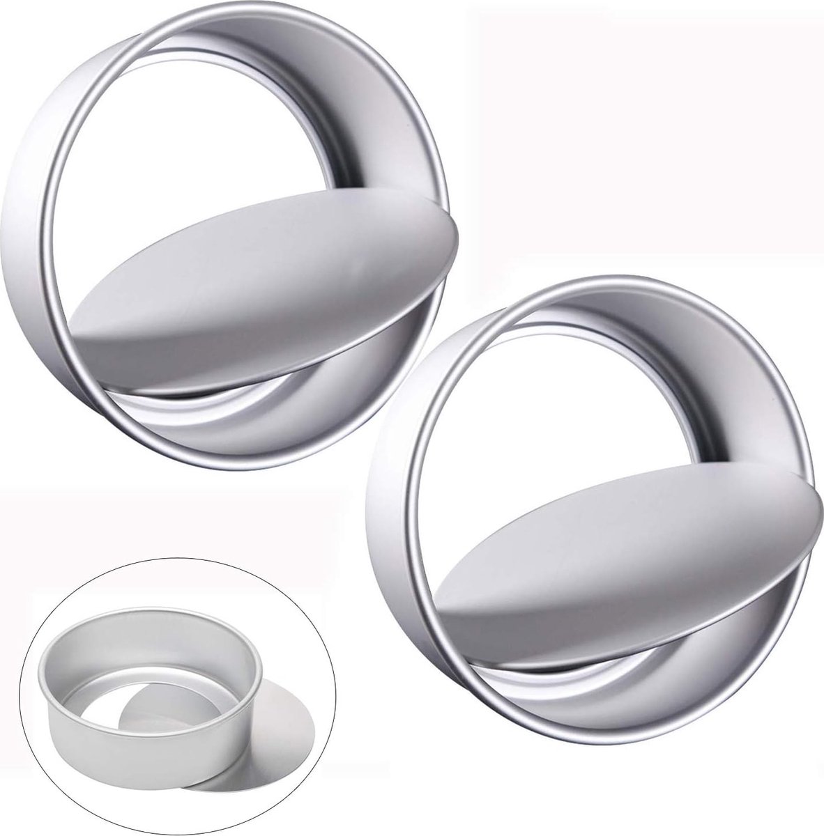 Moule rond en aluminium anodisé 15cm - PME 