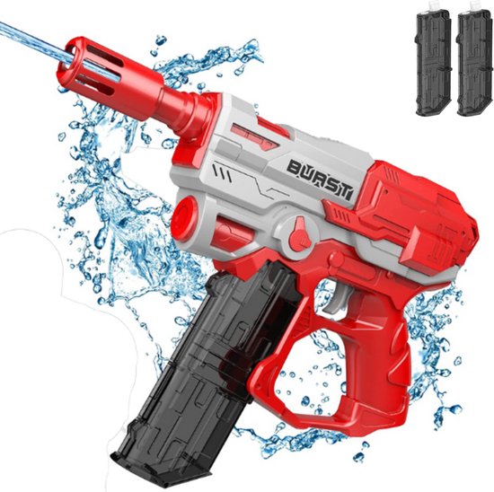 GoodGear Elektrisch Waterpistool – Met 2 Ladingen – Oplaadbaar – 10 Meter Bereik – Geschikt Voor Kinderen En Volwassenen