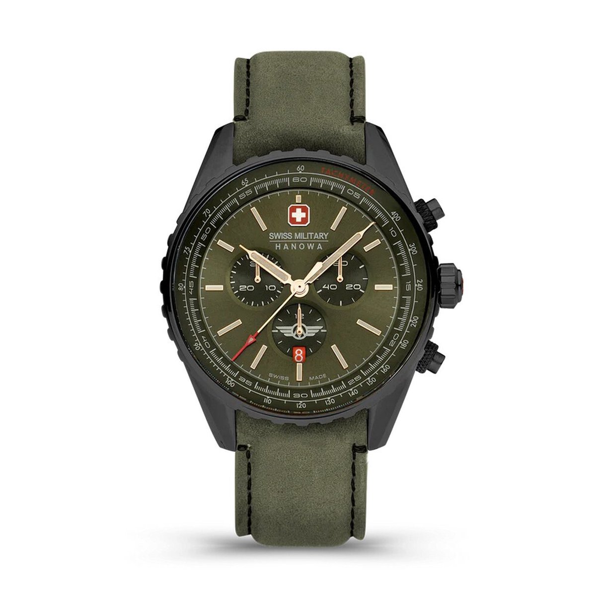 Swiss Military Hanowa - SMWGC0000340 - Polshorloge - Heren - Kwarts - Afterburn Chrono