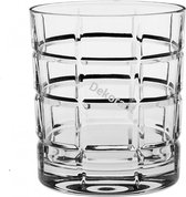 Shortdrink diamond glazen set van 6 Whisky