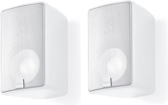 Canton Plus X.3 - Luidsprekers – Buiten/Binnen speakers – Satelliet Speakers - Wit (per paar – 2 stuks)