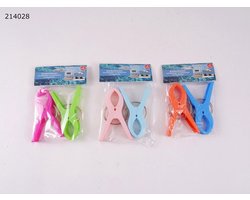 6 Pack Strandhanddoek Wasknijpers Groot - Badhanddoek Wasknijpers Groot - XXL - 12 cm - Multicolor