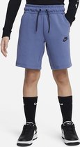 Nike Sportswear Tech Fleece Short Kids Blue Diffusé