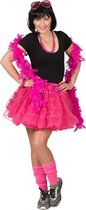 Pierros - Dans & Entertainment Kostuum - Fleurige Fuchsia Petticoat Karina - Vrouw - Roze - One Size - Carnavalskleding - Verkleedkleding