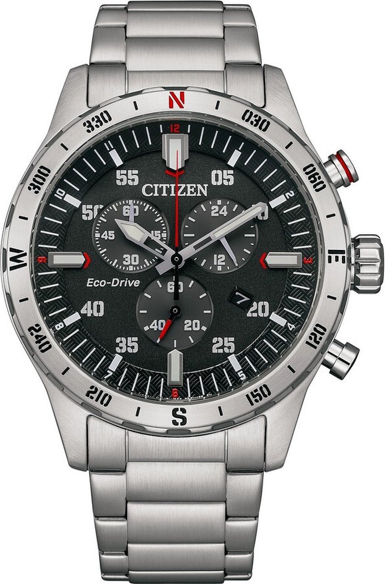Citizen AT2520-89E Horloge - Staal - Zilverkleurig - Ø 43 mm