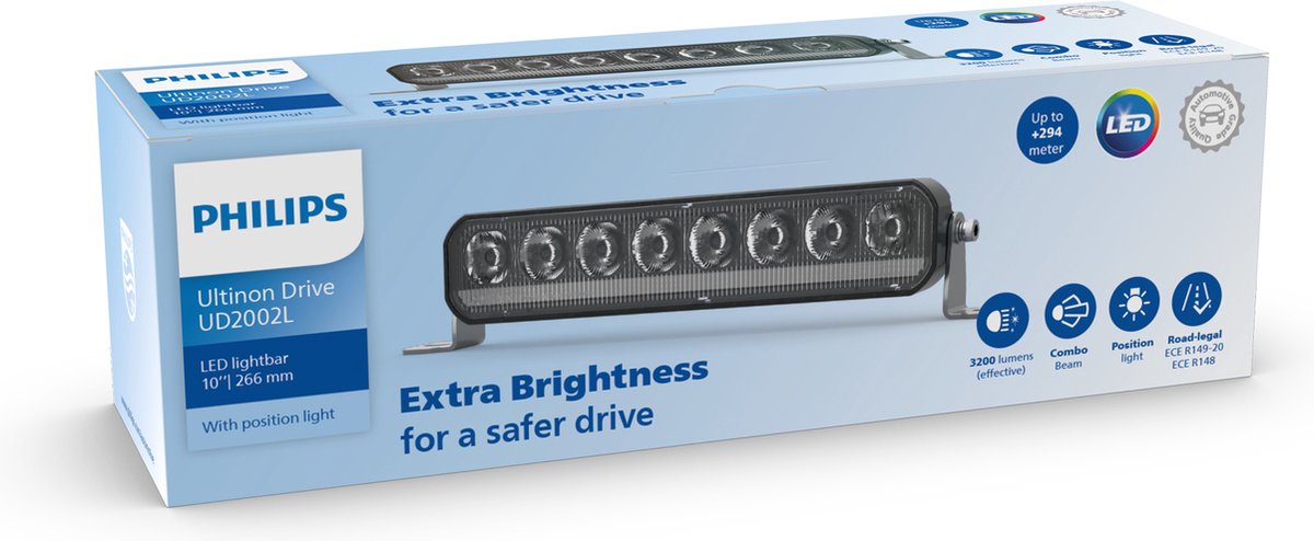 Philips Ultinon Drive 2002L 10 Inch LED lichtbalk – foto 3