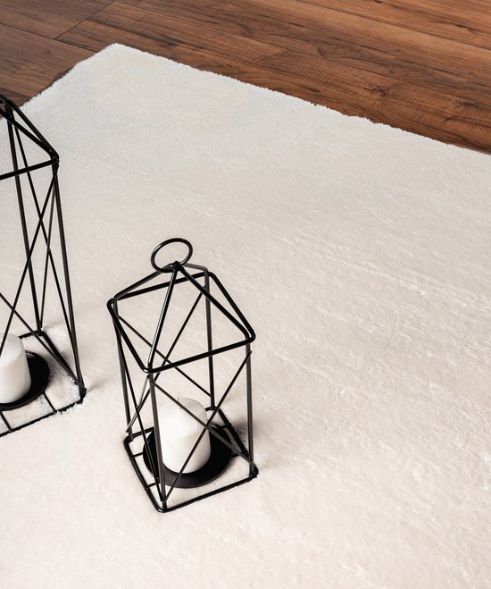 Tapis pour le salon ou la chambre à coucher en vert 60x110 cm | Tapis moderne et doux à poils courts | Rectangulaire | Dessous antidérapant | Lavable jusqu'à 30 degrés | Dos pour la chambre à coucher ou le salon | Tapis RELAX de The Carpet