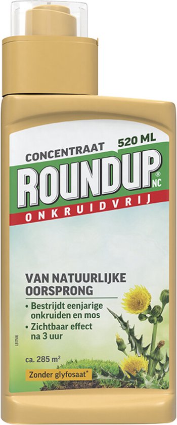 Roundup NC Natuurlijk Onkruidvrij Concentraat 520 ml