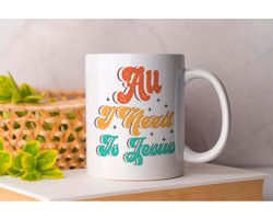 Mok All i Need is Jesus - God - Jesus - Blessed - Faith - God is Good - Holy Spirit - Jesus Love you - Church - Kerk - Gift - Cadeau