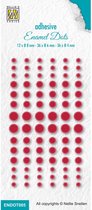 Nellie Snellen Enamel Dots 206C Red