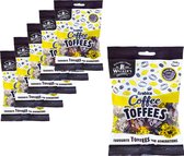 6 Zakken Walkers Coffee Toffees á 150 gram - Voordeelverpakking Snoepgoed