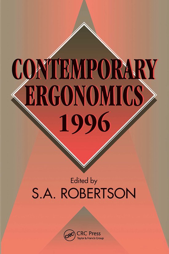 Contemporary Ergonomics- Contemporary Ergonomics 1996 - cover