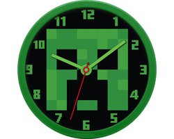 foto van Minecraft Wandklok