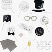 Ginger Ray - Ginger Ray - Personaliseerbare photoboothprops just married