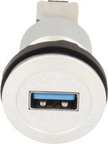 Prise USB 2.0 prise intégrée Schlegel Elektrokontakt RRJ_USB3_AB Schlegel 1 pc(s)