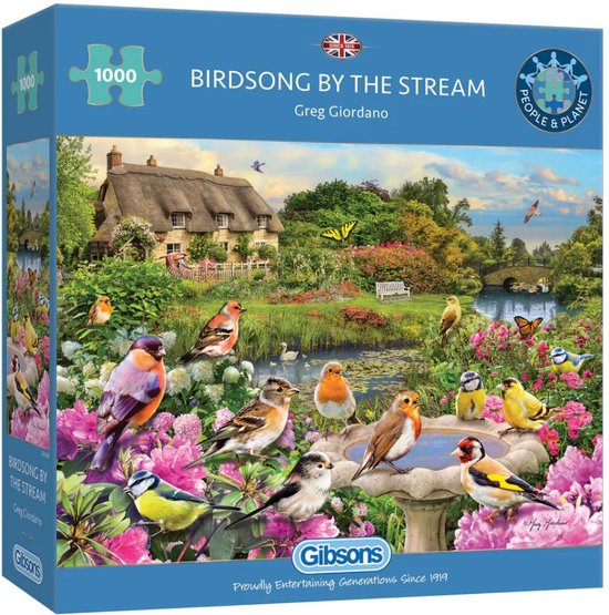 Foto: Birdsong by the stream 1000 