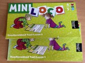 Miniloco boekjes taal/lezen 1 en 2 mini loco