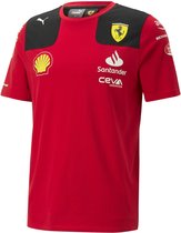 Scuderia Ferrari Team Mens Carlos Sainz Tee red M