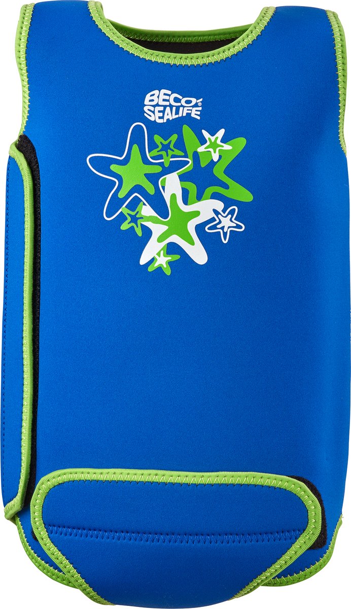 BECO-SEALIFE® baby warmer, blauw/groen - maat S - 3-6 maanden
