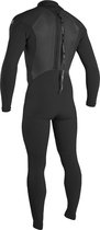 O'Neill Heren Epic 4/3mm Rug Ritssluiting Gbs Wetsuit - Bla