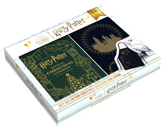 Harry Potter- Harry Potter: Gift Set Edition Christmas Cookbook and Apron